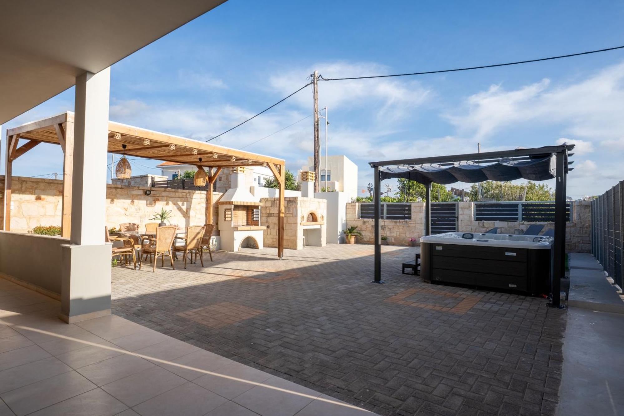 Md Residence Near The Beach W Bbq And Private Parking Hersonissos  Exteriör bild